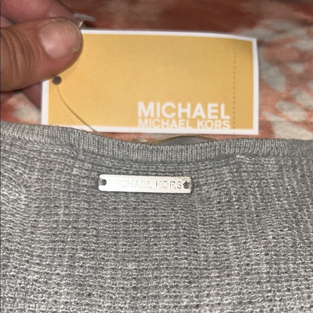 Michael Kors Pearl Heather Knit Top - Picture 6 of 6